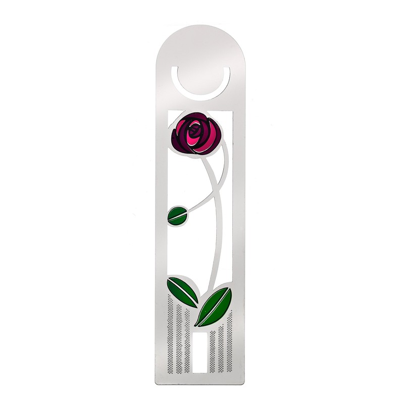 Pen and Bookmark Set in a Mackintosh Red Rose and