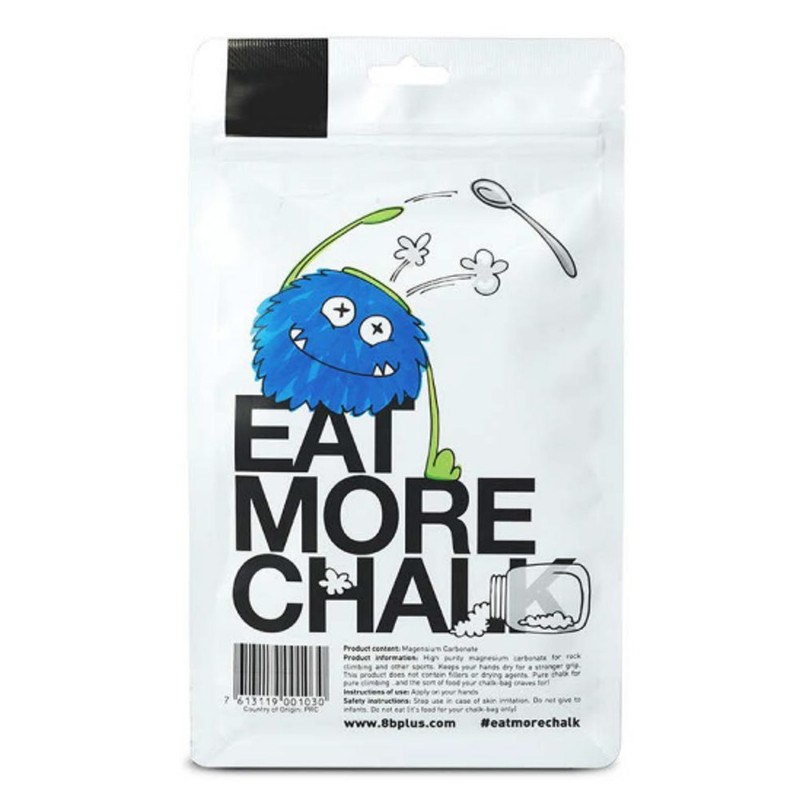 8BPLUS 100G Crushed Chalk, Natural, 220x130x50mm (LxWxH) (805003)