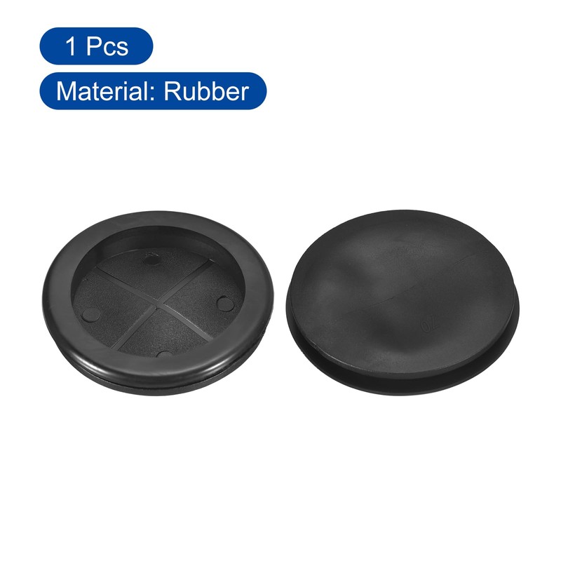uxcell Rubber Grommets 2-3/4" (70mm) Drill Hole, 2-3/8" (61mm) ID