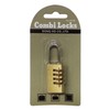 Combi Lock 4-Dial Combination Padlock (CL-401b) Locker Lock 2ea