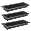 Sumnacon Pack of 3 Floor Vent Covers Metal Floor Register