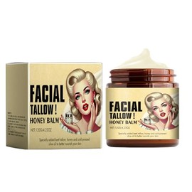 Bálsamo facial de miel de sarga con aceite de coco y tocoferol, 4.23 oz, cuidado nutritivo de la piel