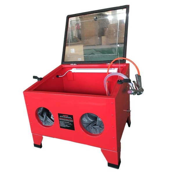 LEADZM Hot New 25 Gallon Sandblast Cabinet Sandblast Gun Gloves