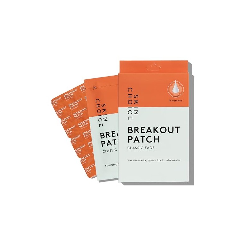 SKIN CHOICE Micro Needle Spot Patches with Niacinamide, Hyaluronic Acid