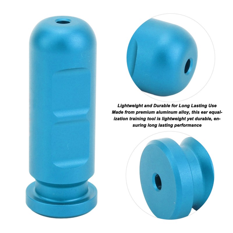 Ear Equalization Training Tool Aluminum Alloy Ear Pressure Balance Auxiliary
