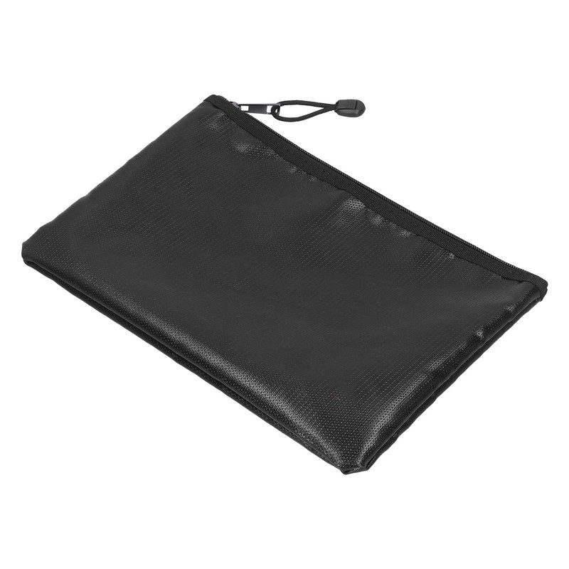 Multifunctional File Bag Fireproof Money Bag Waterproof Safe Storage Pouch
