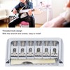 Hardtail Bridge with Saddles Metal 6 String Fixed Replacement for
