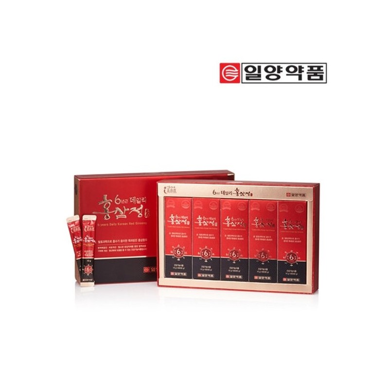 6년근 홍삼 고려홍삼정 데일리 에브리타임 짜먹는 홍삼스틱 6-Year-Old Red Ginseng