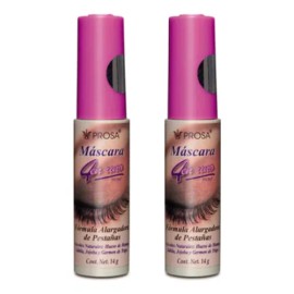 2 Rimel Mascara Pestaña Clasica 4 En 1 Prosa - Original                                                                                               