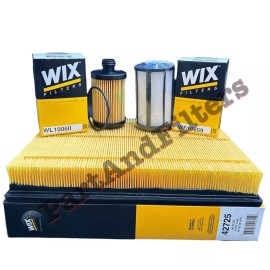 WIX P&F Oil Filter Fuel Filter & Air Filter Kit For '14-17 Dodge Ram Ecodiesel 3.0L