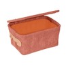 WENKO Anela Bathroom Basket with Lid Dusky Pink