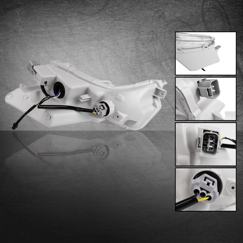 YLT AUTO Front Bumper Daytime Running Fog Light Dual Color