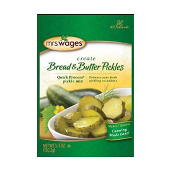 Mrs. Wages® Quick Process Bread & Butter Pickle Mix 5.3 oz