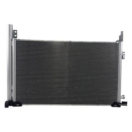 For Toyota RAV4 2019 20 21 22 2023 A/C Condenser | 13.11 In. Height | w/ 5mm Receiver/Dryer | Parallel Flow Condenser | Block Fitting | Hybrid | Replacement For TO3030343 | 884A0-42040