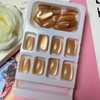 Cat Eye Press on Nails Short Square Fake Nails Brown