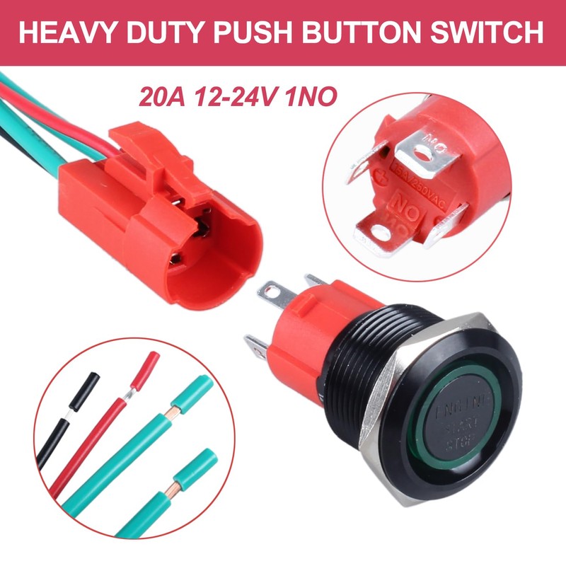 DMWD Push Car Engine Push Button Switch Start Ignition Switch