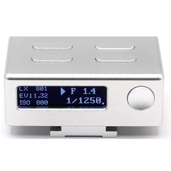 KEKS by antonKUNZE KM02 digital light meter Light Meter Silver