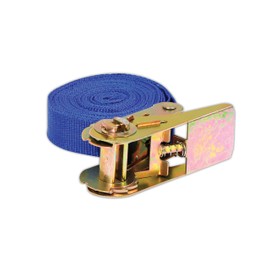 Streetwize - 4.5 Metre Ratchet Tie Down - Ideal For Tying Down: Cargo, Bikes, Motorcycles and Machinery