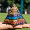 Orgone Pyramid for E-Energy Protection & Healing- Meditation orgonite Pyramid