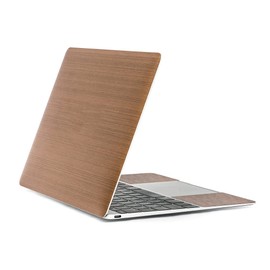 wraplus Skin Seal Compatible with MacBook Air 13 inch M3 M2 2024 2022 [Bronze Brushed Metal] Cover Case Eco Packaging Version