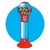 CafePress Gumball Machine Sticker (Bumper 50 pk)