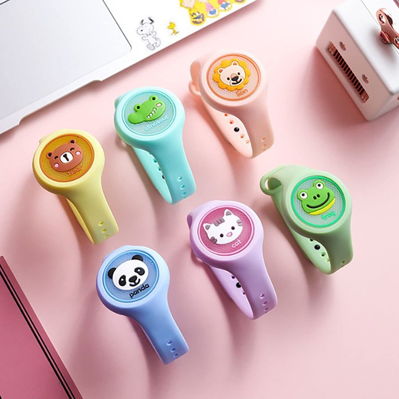 Reloj de Pulsera Repelente para Niños de 8 Piezas, Pulseras