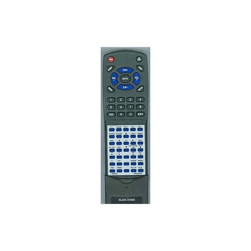 Replacement Remote for Proscan PLDED5520-UHD, 14B PRO