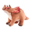 Soft Stuffed Triceratops Toy Cartoon Multi Function Stimulation Triceratops Plush