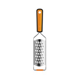BRA Efficient Stainless Steel Coarse Grater Orange Colour Steel