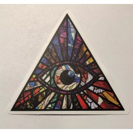 Eye Of Providence Skateboard Laptop Guitar Decals Stickers