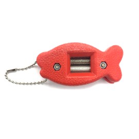 Silfrae Manual Player Ice Skate Edge Blade Sharpener, 2 Sides Adjustable Coated Rolling Wheels (Fine and Rough) Sharpening System, Portable Repair Tool for Hockey or Skates (Red2.0)