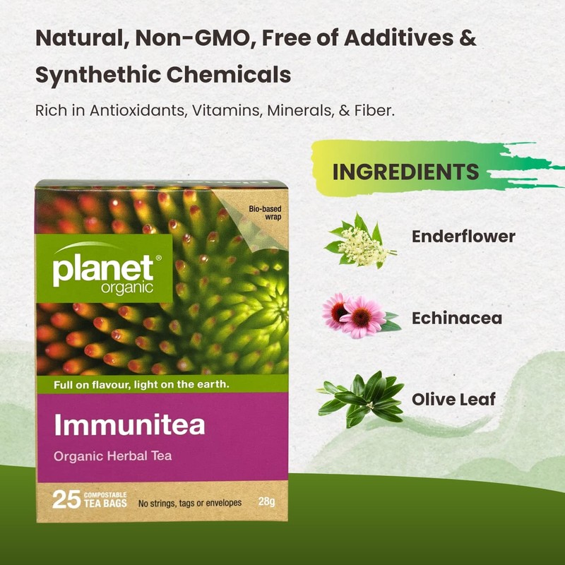 Planet Organic Immuni 25 Tea Bags