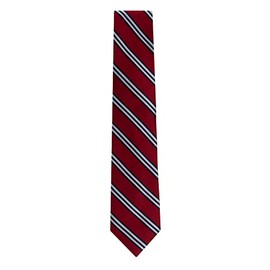 Oxford Kent by SuspenderStore Classic Multi-Stripe Necktie - Red & Navy
