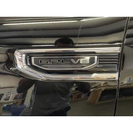 GMC Sierra 6.2L emblem Vinyl Overlay 2019 2020 2021 2022 2023 Decal