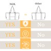NGIL Extra Large Utility Tote Reusable Grocery Bag Oversized Collapsible