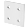 5Pcs Aluminium Extrusion Profile Joining Boards 4‑Hole Vertical Connecting Plates
