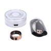 XUMIUZIY Smart Ring, Fitness Ring with Touch Screen, 5ATM Water