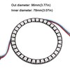 2PCS 35 RGB LED Ring 35 X WS2812 5050 Full