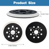 2Pcs 125mm Sander Backing Pad for Bosch Sander Pads, 5