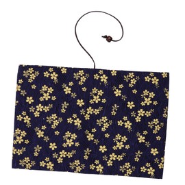 LALAFINA 1pc Cherry Blossom Pattern Cloth Book Cover Hand Made Lightweight Book Sleeve for School Supplies for Personal Collection Protects from Light Wear