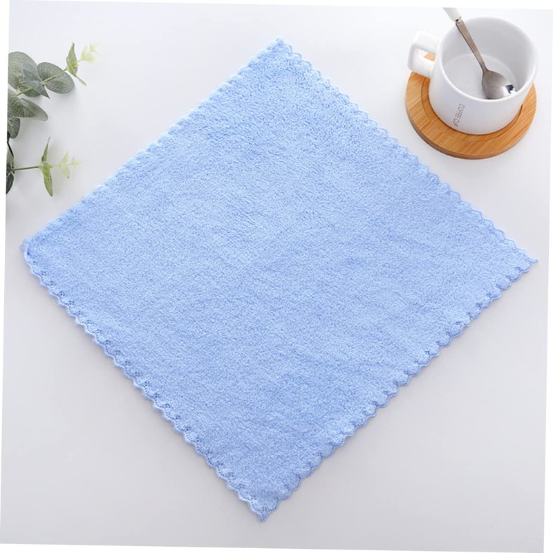 TOVINANNA Microfiber 10pcs Makeup Removercloth Soft Coral Fleece Face Towel