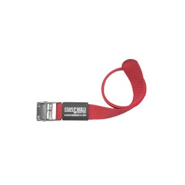Straps & Buckles - Cinch Tie Down CAM Cargo Utility Lashing Straps - 1" Wide Heavy Duty Webbing (24" LWCAM - 6 PK, Red)