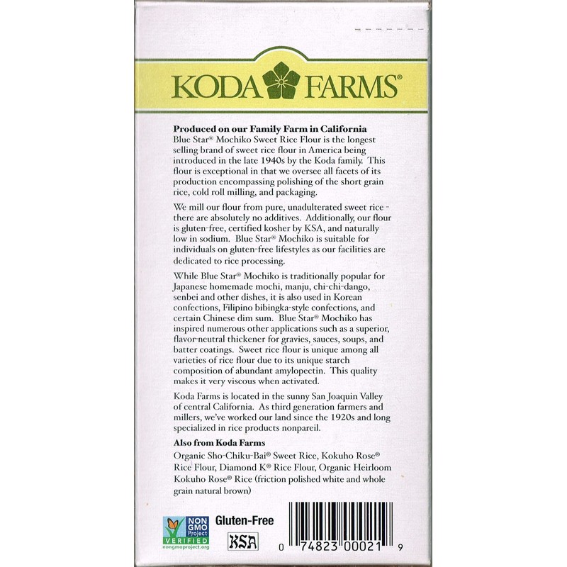 Mochiko Sweet Rice Flour (Pack of 3)