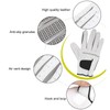 ZIZEV Guantes de Racquetball, Cuero y Material Granular Antideslizante, Transpirable
