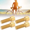 Alomejor 4-Piece Bicycle Handlebar Shaft Bolts, Hex Socket Screws Made