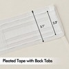 MIULEE Ivory Back Tab Blackout Curtains 102 Inch Long 2