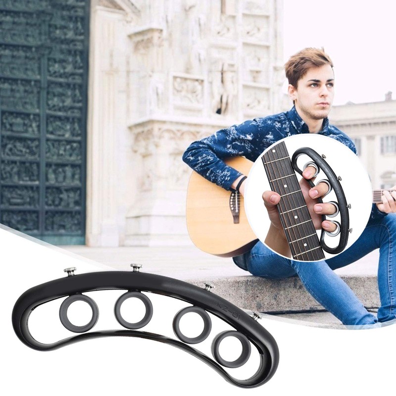 Dilwe Musical Finger Extender, Adjustable Four-hole Circular Span Practice Extender