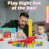 Domino Train, Domino Train for Kids, Automatic Set for Kids,