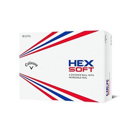 Callaway Golf Hex Soft Golf Balls 2019, White