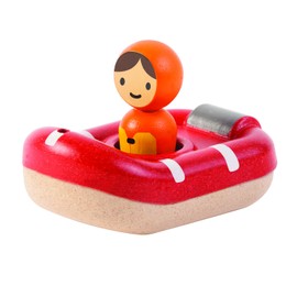 PLAN TOYS Coast Guard Boat Bath Toy